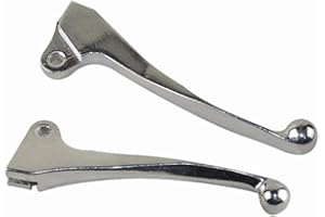 Wai Danie 1 Pair Left & Right Hand Brake Lever Compatible with Yamaha PW50 PW 50 Peewee Y-Zinger SA50 YJ50RA YT60 Kids Bike Dirt Pit Bike Motorcycle Brake Handle Lever