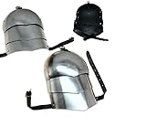 Medieval Pauldron Set Pair Plate Armor Carbon Steel
