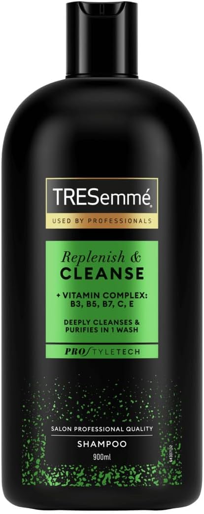 TRESemmé Replenish & Cleanse Shampoo 900 ml Vitamin C Fresh Pack