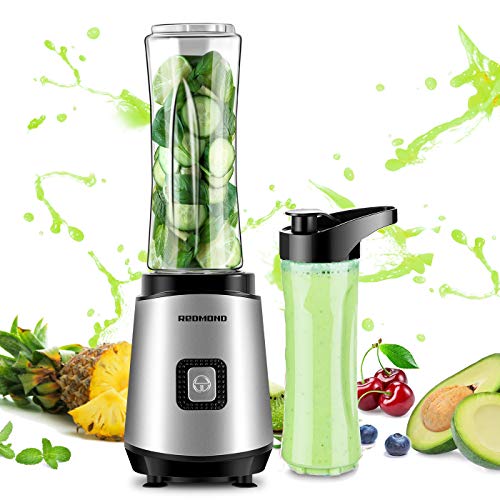 REDMOND Personal Blender 20 oz Countertop Smoothie Blender 20000 RPM