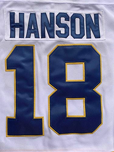 image for Wudu Hanson Brothers Charlestown Chiefs 16 Jack 17 Steve 18 Jeff Slap 