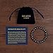 Believe London Mens Womens Hematite Magnetic Therapy Bracelet | Strong Stretch | Precious Natural Stones Healing Blue Cat Eye (8 Inch)