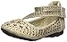 Link Kd-01Km Gold Girls Cute Rhinestone Ballet Ballerina Flats