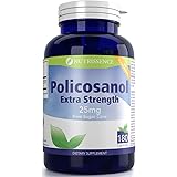 Policosanol 25mg 180 Capsules - from Sugar Cane - Nutrissence Supplement