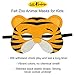 Little Seahorse Zoo Animal Masks for Kids Party - 8 Assorted Felt Masks, Birthday Parties Supplies