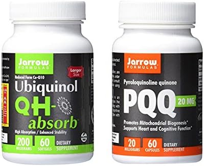 Jarrow Formulas Supplement Bundle (2 Items) – QH-Absorb + PQQ 20mg