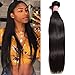 Ali Julia Hair 10A Brazilian Straight Hair One Bundle Deal Unprocessed 100% Virgin Human Weave Hair Extensions Natural Color 14 inch