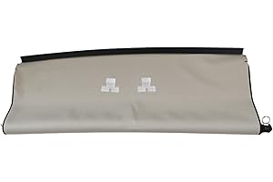 Priprilod 1 PCS Beige Color Sunroof Shade Cover Cloth Compatible with Cadillac XT5 2017 2018 2019 2020 Replace # 84498440 84498442 84124538