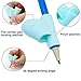 COCODE Pencil Grips Silicone Ergonomic Pen Grippers Writing Aid Grip Posture Correction Tool for Kids Student Toddlers Preschoolers Kindergarten and Adults(3PCS)