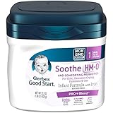 Gerber Good Start Soothe (HMO) Non-GMO Powder Infant Formula, Stage 1, 22.2 oz (Pack of 6)