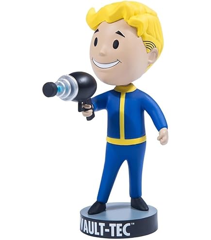 Amazon.com: Gaming Heads Fallout 76 Bobble-Head Vault Boy Carisma