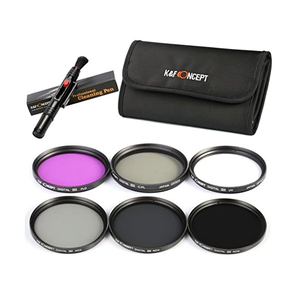 K&F Concept® Objektiv Filterset 40.5mm Filter Set 40.5mm UV Filter CPL Polfilter FLD Filter 40.5mm ND Filter Set ND2 ND4…