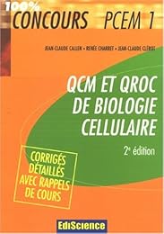 QCM et QROC de biologie cellulaire