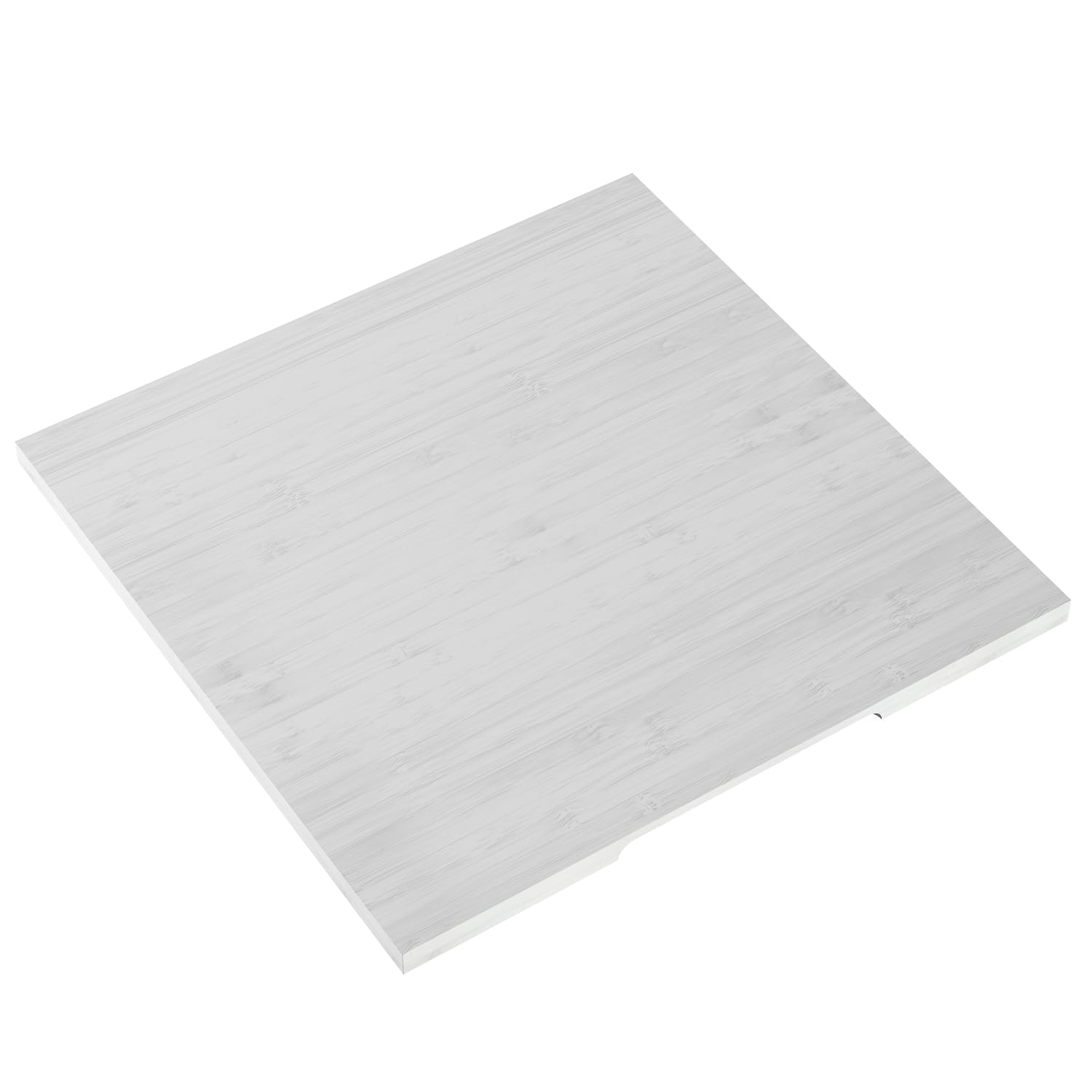 KD Essentials – Bamboo storage-box lid (certified sustainable wood, white)