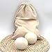 SheepSheepSheep Sheep Laundry Balls Dryer XL Handmade Organic Wool Dryer Balls Laundry You Can Choose 3~9Package (6)