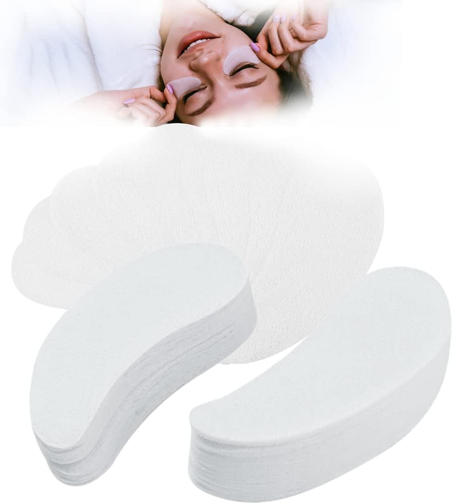 HURRISE 160pc Eyelash Extension Eye Pads Under Eye Gel Mask for Dark Circles