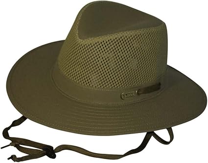 outback canvas river guide hat