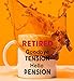 Hello Pension Goodbye Tension Office Humor Funny Retirement Gifts Coffee Mug for Men Women Boss Coworker Novelty Gift Ideas for Retiring Husband Wife Mom Dad Senior Men Fun Cup For Christmas Birthday