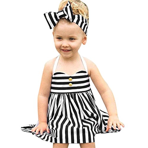 Toddler Kids Baby Girls Outfits Clothes Summer Princess Dress Headband |  Desertcart Aruba