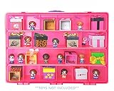 Gift Ems Case, Toy Storage Carrying Box. Figures Playset Organizer. Accessories For Kids by LMB