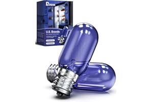 dcosok 297048600 241552802 Refrigerator Light Bulb T8 40W Replacement for Freezer Fridge Light Bulb Compatible with Whirlpool KitchenAid Electrolx Kenmore Frigidaire 2 PCS