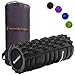 SFABFEMIT Foam Roller Massager for Trigger Point Therapy by SmarterLife - Massage Rollers for Sore Muscles, Pre and Post Workout, Exercise, Recovery, Yoga, Pilates, Cycling and Running (Black)