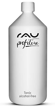 RAU Tonic alcohol-free Profiline (1 Liter),Gesichtswasser ohne Alkohol - empfindliche und trockene Haut-mit Brennnessel-Extra