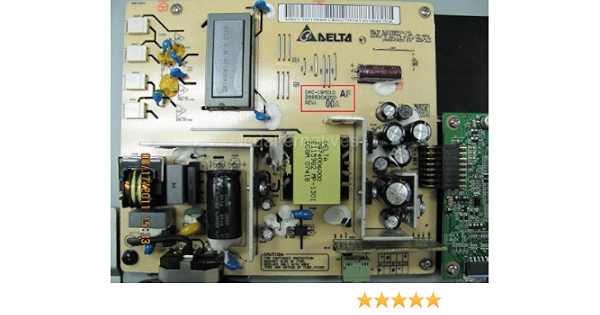 v7 r22w02 dac 19m010 lcd monitor repair kit capacitors only not the entire board