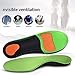 AXCKE Shoe Insoles, Arch Supports Plantar Fasciitis Feet Insoles Orthotics Inserts for Flat Feet, Arch, Pronation, Heel Spurs & Foot Pain(Green,M)thumb 4