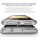 Ringke Fusion Compatible with Huawei Mate 8 Crystal Clear PC Back TPU Bumper Drop Protection, Shock Absorption Technology (Attached Dust Cap) for Huawei Mate 8 Case - Clear