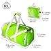 Travel Inspira Foldable Duffel Travel Duffle Bag Collapsible Packable Lightweight Sport Gym Bag