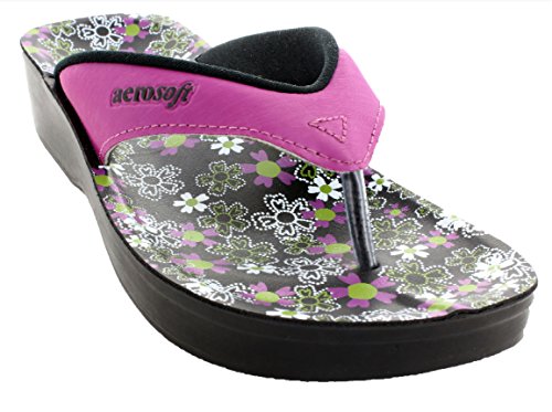 Aerosoft women s anette purple sandal - 7 m us