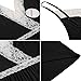 HOTOUCH Sexy Nightgown for Womens Full Slips V Neck Straight Dress Nightwear Black M