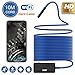 Wireless Endoscope THZY 1200P HD 10m WiFi Borescope Inspection Camera 2.0 Megapixels Snake Camera for Android iOS Smartphone, iPhone, Tablet iPad Blue