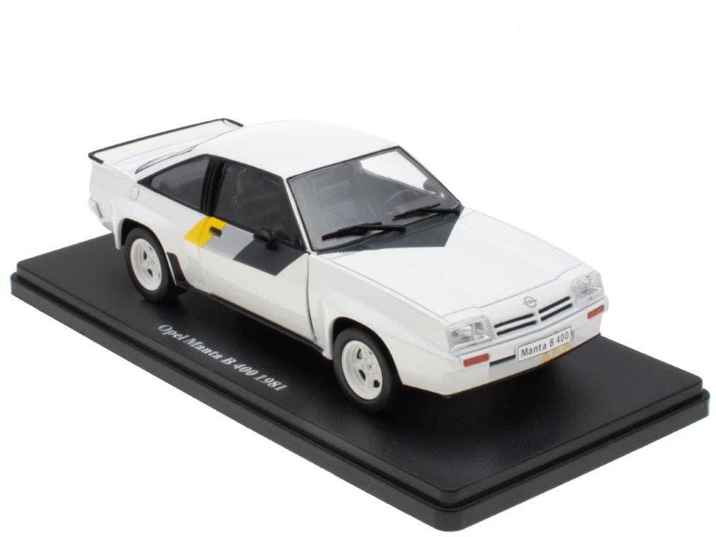 - Collectible miniature car 1/24 compatible with Opel Manta B400-1981 - OP003