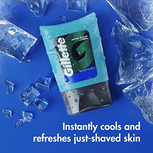 Gillette After Shave Gel for Men, Calms, Soothes and Refreshes