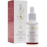 SkinPhoria Red Blood Facial Peeling – AHA, PHA & BHA Face Serum for Clear, Smooth Skin – Niacinamide & Salicylic Acid Helps Reduce the Look of Post-Acne Marks – Brightens Complexion – 30ml