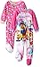 Nickelodeon Little Girls' Toddler Paw Patrol 2-Pack Fleece Blanket Sleeper, Pink, 4T