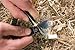 Survival Hax 6” Fire Starter Flint with Waterproof Tinder Holder and Whistle