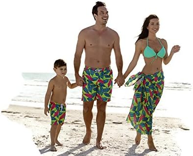 Father &amp; Son Matching Shorts (MEDIUM, GREEN)