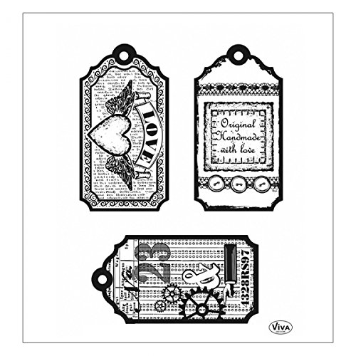 Viva Decor Silicone Love Stamp Tags