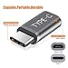 Bwealthest USB C Adapter, 3-Pack Aluminum USB C to Micro USB Convert Connector Charger Compatible with Samsung Galaxy Note 9 S9 S8 Plus Note 8,Pixel XL,20 G5 G6, Nintendo Switch, MacBook(Grey)