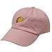 City Hunter C104 Taco Emoji Cotton Baseball Cap Dad Hats 15 Colors (Pink)
