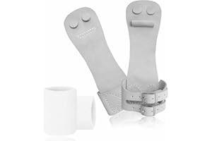 Gymnastics Hand Grips Wristbands Sets Gloves for Girls Women Youth, Leather Bar Grips Palm Protection with Wrist Support for 