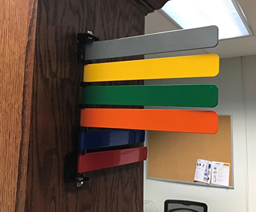 Medical Exam Room Status & Signal Flag,8" 6 Flag System