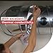XFasten Aluminum Foil Tape for Ductwork 2 Inches x 165 Feet 3.6mil Aluminum Tape for Ductwork Heavy Duty Dryer Vent Tape Foil and Seal HVAC Tape for Ducts, High Temp HVAC Duct Tape