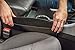 Bcurb Catch Sleeve Car Organizer Store Pocket Organizer Storage Case Stops Item Fall and Fill Gap Between Seat and Console Wallet Purse Cellphone Camera. (2 Catch Sleeve + 2 Car Seat Hanger)