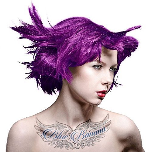 Manic Panic Amplified Semi-Permanent Hair Color Cream - Purple Haze 4oz "Pack of 2"