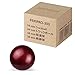 Perixx Peripro-303MR Trackball, 1.34 Inch Replacement Ball for Perimice and M570, Matte Red