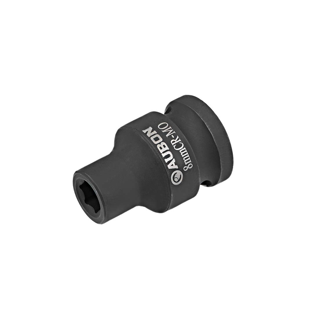 sourcing map 1/2-Inch Drive by 8mm Shallow Impact Socket, Cr-Mo Alloy Steel, 6-Point, Metric